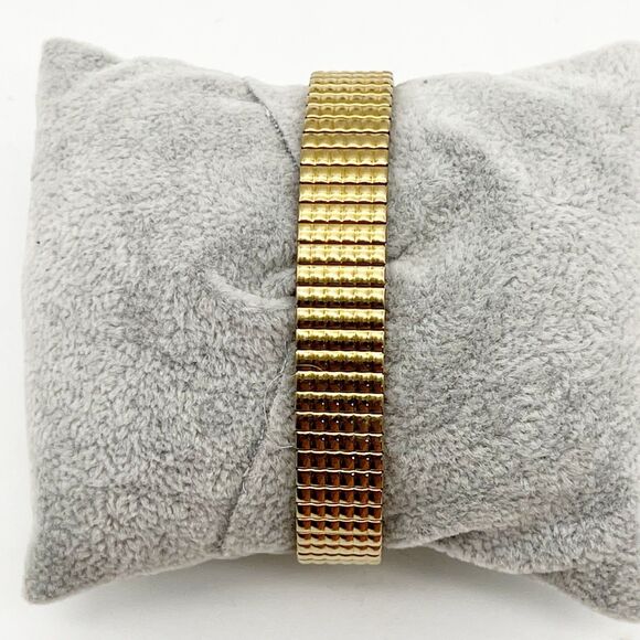 Timex Carriage Carolyn Watch Gold-Tone Stainless Steel Expansion Band 30mm Round - Picture 2 of 9